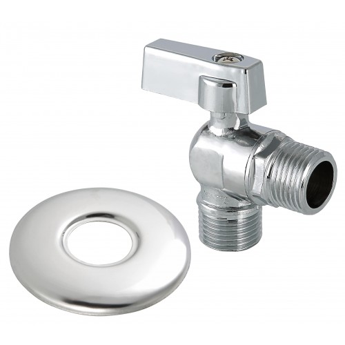 Кран шаровой угловой для подкл. с/т приборов Valfex 1/2"х1/2" VF.392.N.04 купить с доставкой по РФ