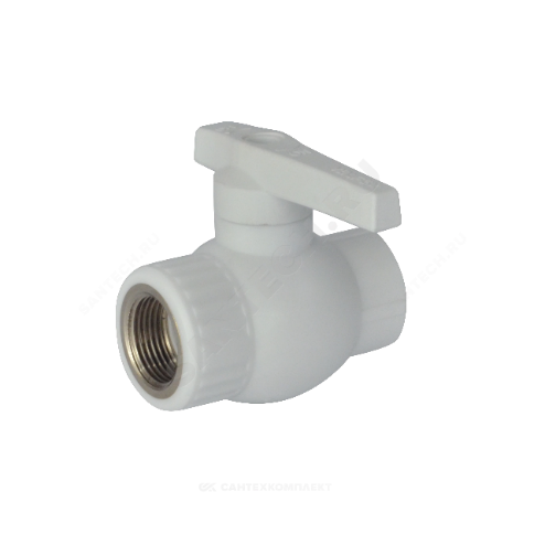 Кран шаровой PP-R Valfex сер Дн20х1/2" ВР