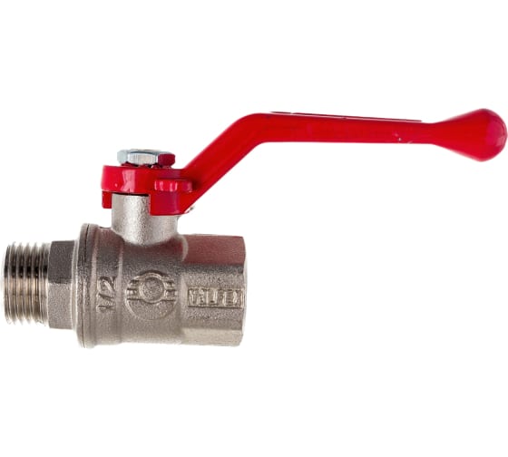Кран шаровой Valfex PREMIUM для ВОДЫ 3/4" ВР/НР рычаг