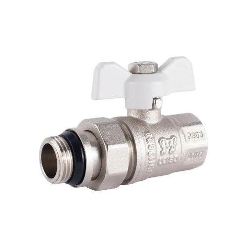 Кран шаровой с американкой ViEiR VR204-02B 3/4", никель