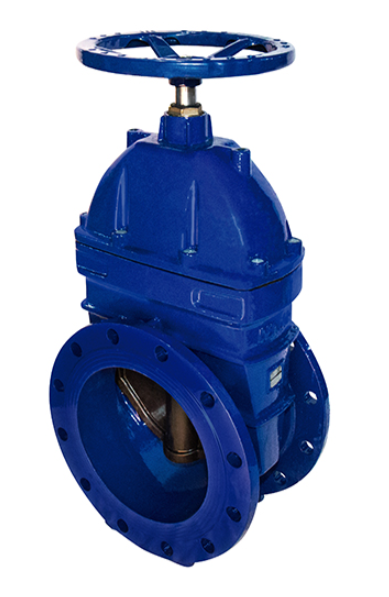 Задвижка клиновая фланцевая чугунная, Newkey DN200 (8"), PN16