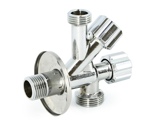 Вентиль комбинированный Н 1/2" х 1/2" х 3/4" универсальный купить с доставкой по РФ
