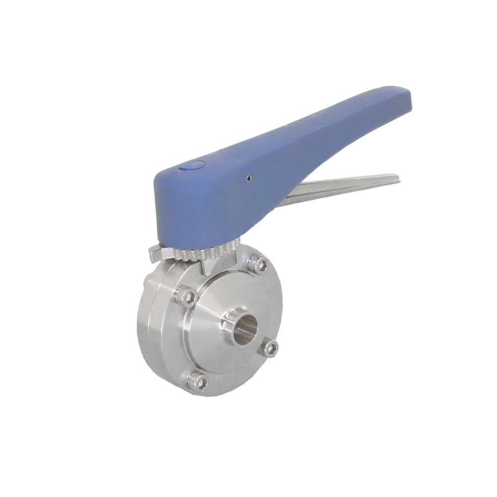 Затвор дисковый приварной нержавеющий Newkey, AISI304 DN65 (2_1/2"), (CF8), PN10