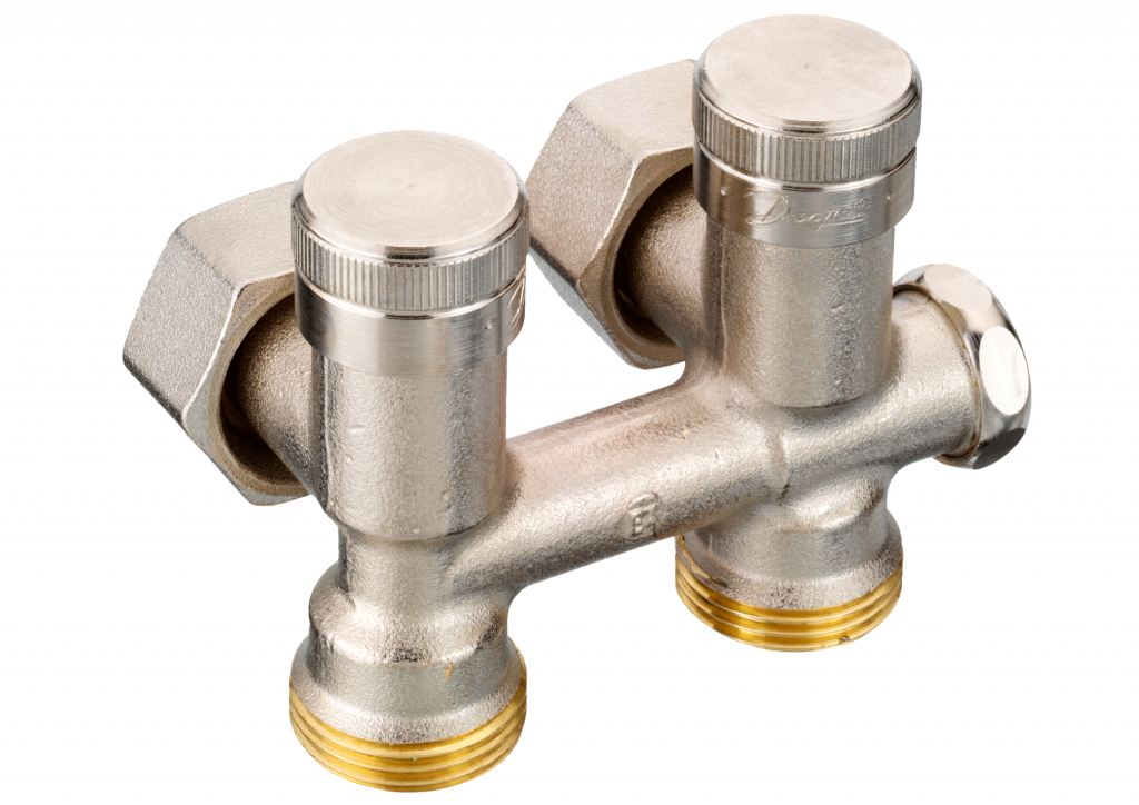 Клапан запорный Danfoss RLV-K 1/2''x3/4'' угловой купить с доставкой по РФ