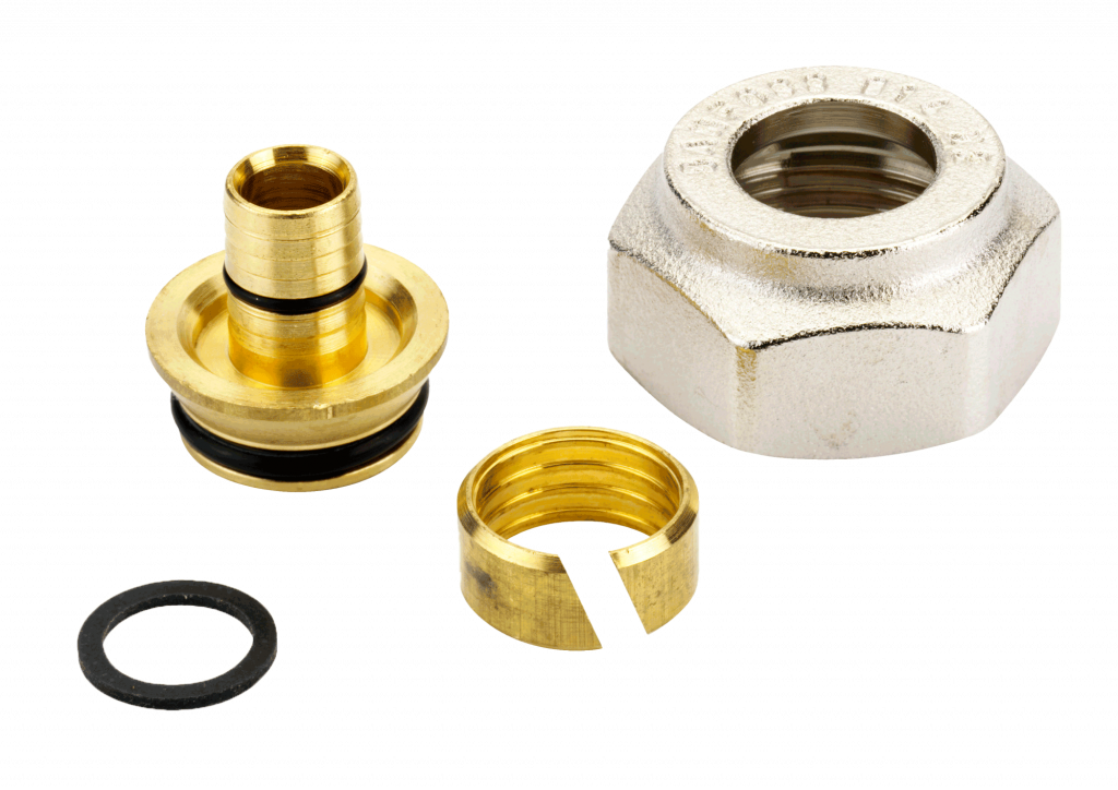 Уплотнительные фитинги для металлопластиковых труб Danfoss AluPEX 16 x 2.0 G3/4" ВН купить с доставкой по РФ