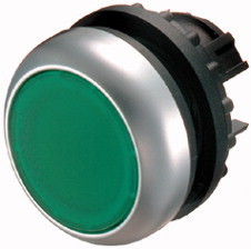M22-DR-G Головка кнопки с фиксацией, цвет зеленый (MC05004/1)