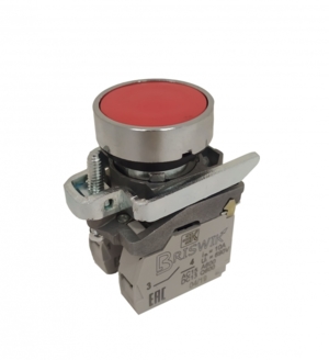 Выключатель Briswik КМЕ 4511м -С красный IP54 УХЛ2 10А 1но+1нз