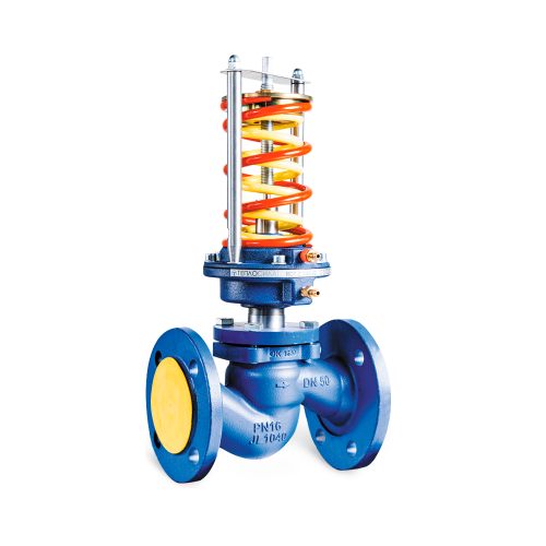 Регулятор перепада давления Теплосила редукционный прямого действия (высокотемпературный) RDT-H-2.1-15-0,25 купить с доставкой по РФ