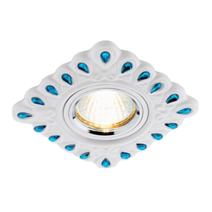 Встраиваемый светодиодный светильник Ambrella light Desing 5W D5550 W/GR