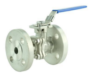Кран шаровой DN.ru BV3232P(2pc)-FP-F-ISO-H Ду125 Ру16, корпус - нержавеющая сталь 316, уплотнение - PTFE, полнопроходной фланцевый с ISO-фланцем и рукояткой, 27х27, F10/F12, крутящий момент 250