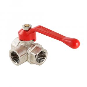 Кран шаровой Valtec трехходовой, тип L VT.360.N.05