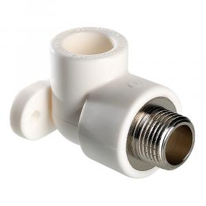 Фитинг Valtec полипропиленовый – водорозетка VTP.755.0.02004 с наружной резьбой.