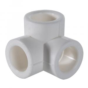 Фитинг Valtec VTP.738.0.025 полипропиленовый – тройник двухплоскостной