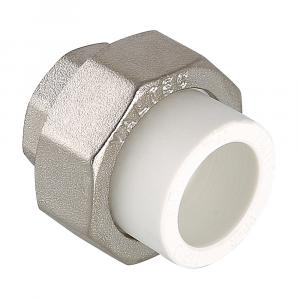 Фитинг Valtec разъемный полипропиленовый Valtec VTP.762.0.04008 с переходом на внутреннюю резьбу