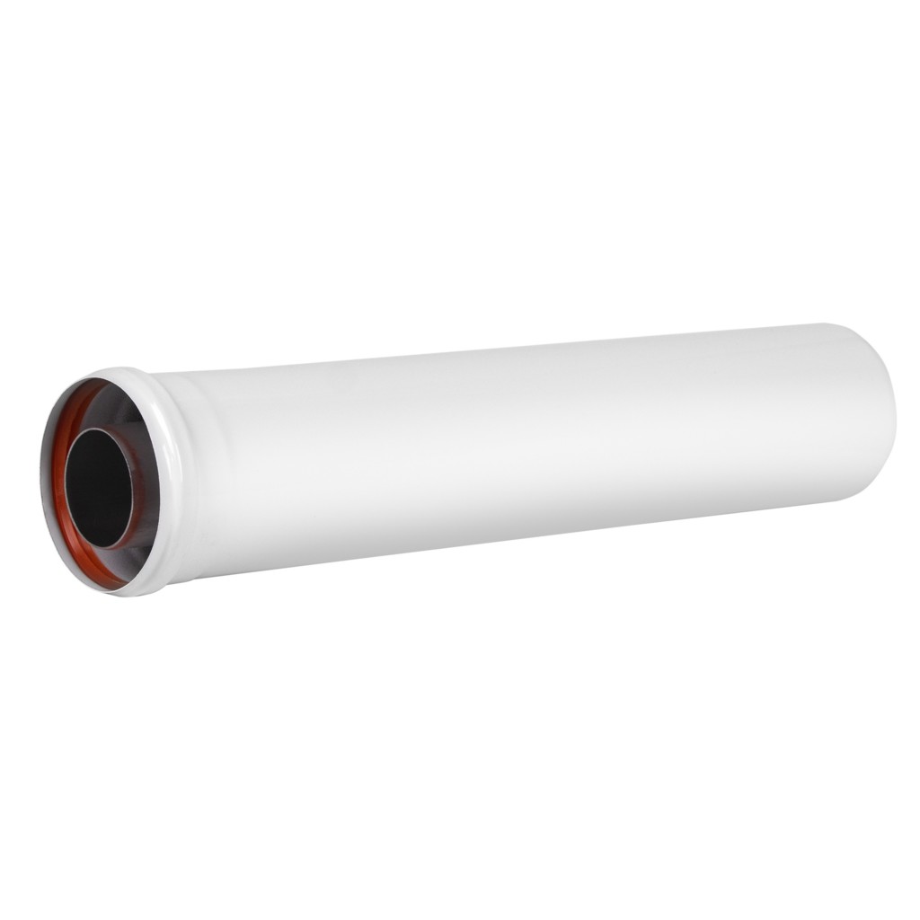 Элемент удлинительный коаксиальный Royal Thermo диам. 60/100L, 500 мм купить с доставкой по РФ