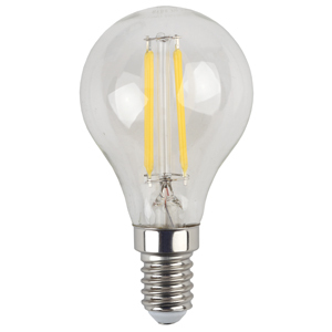 Лампа LED P45- 5w-827-Е14 ЭРА F-LED (25/50) прозр. премиум купить с доставкой по РФ