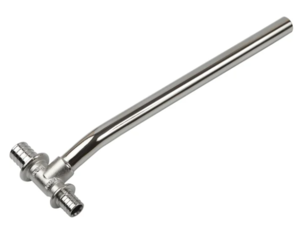 Трубка T-образная - D15 25х15х20 Sanext для подключения радиатора, 250 мм