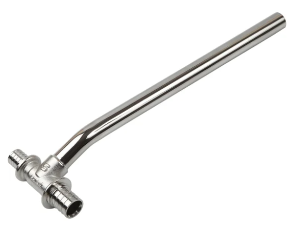 Трубка T-образная - D15 20х15х25 Sanext для подключения радиатора, 250 мм купить с доставкой по РФ