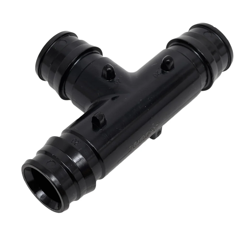 Тройник SANEXT Lite PPSU 20х20х20 равнопроходный купить с доставкой по РФ