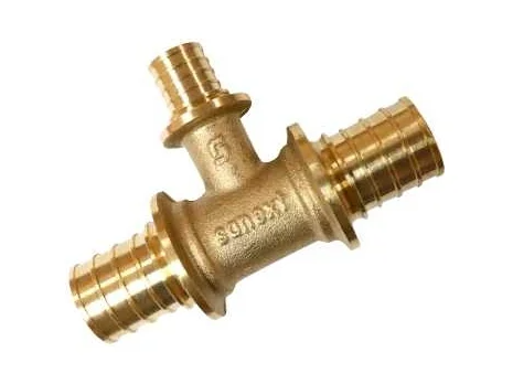 Тройник 32-20-32, Sanext, надвижная гильза-надвижная гильза, латунь купить с доставкой по РФ