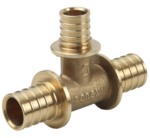 Тройник 25-16-25, Sanext, надвижная гильза-надвижная гильза, латунь купить с доставкой по РФ