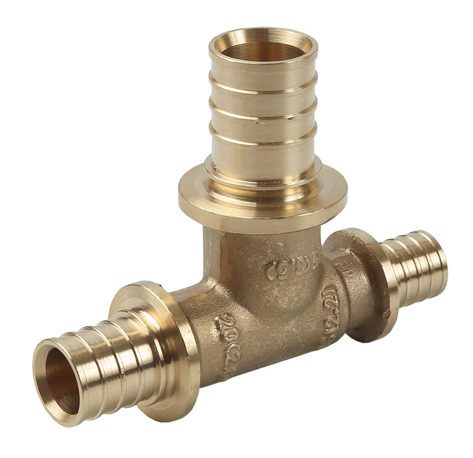 Тройник 25-20-16, Sanext, надвижная гильза-надвижная гильза, латунь купить с доставкой по РФ