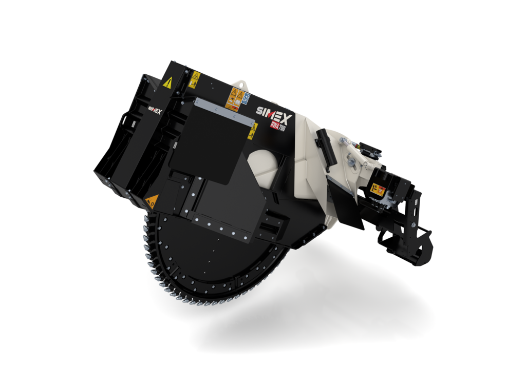 Навесная дисковая фреза Simex RWA700 для мини-погрузчиков купить с доставкой по РФ