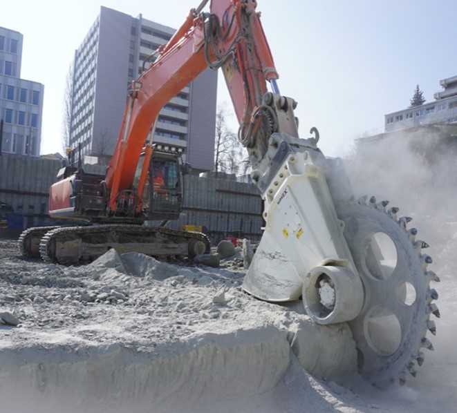 Дисковая фреза Simex RWE100 для экскаваторов от 50 до 75 тонн купить с ближайшего склада