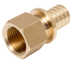 Переходник 20-1/2", Sanext, надвижная гильза-резьба, вн., латунь купить с доставкой по РФ