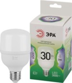 Лампа светодиодная ЭРА GREEN LINE LED POWER T70-30W-865-E27 GL Е27 30 Вт колокол холодный свет купить с доставкой по РФ