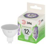 Лампочка светодиодная ЭРА GREEN LINE LED MR16-12W-865-GU5.3 GL GU5.3 12 Вт софит холодный свет купить с доставкой по РФ