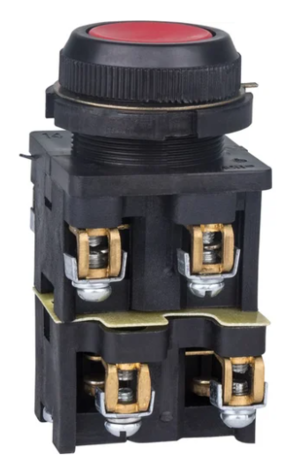 Выключатель кнопочный КЭАЗ КЕ 012 У3 исп.4 красный