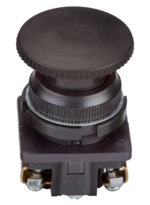 Выключатель кнопочный КЭАЗ КЕ 021-У3-исп.1-(черный) купить с доставкой по РФ
