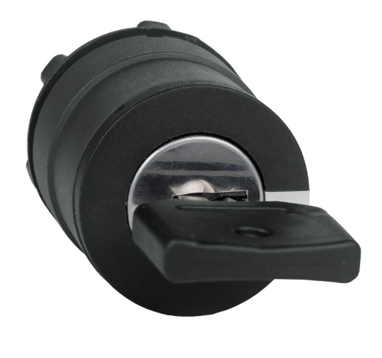 Головка переключателя КЭАЗ OptiSignal D22 A5-SK-4 2 позиции с ключем пластик ZB5AG4 купить с доставкой по РФ