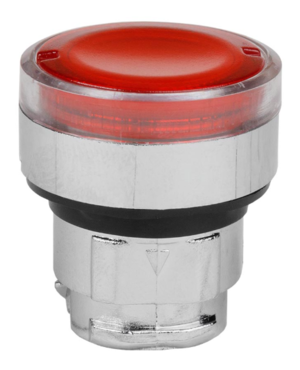 Головка кнопки КЭАЗ OptiSignal D22 A4-PL-4 с подсветкой красная металл ZB4BW343