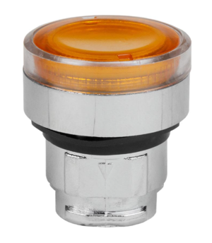 Головка кнопки КЭАЗ OptiSignal D22 A4-PL-5 с подсветкой желтая металл ZB4BW353