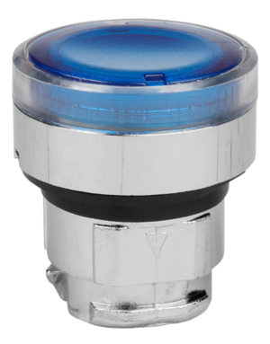 Головка кнопки КЭАЗ OptiSignal D22 A4-PL-6 с подсветкой синяя металл ZB4BW363