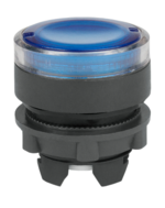 Головка кнопки КЭАЗ OptiSignal D22 A5-PL-6 с подсветкой синяя пластик ZB5AW363 купить с доставкой по РФ