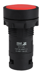 Кнопка КЭАЗ OptiSignal Compact D22 С7-P-401 красная 1НЗ XB7NA42 купить с доставкой по РФ