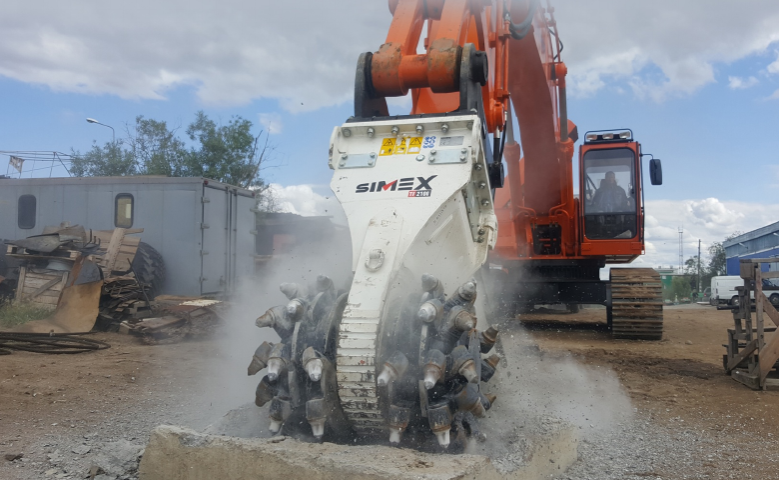 Роторная проходческая фреза Simex TF400 купить по цене 3552547 руб.