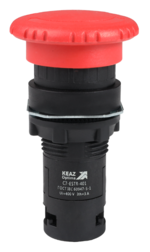 Кнопка аварийного останова КЭАЗ OptiSignal Compact D22 С7-ESTR-401 красная 1НЗ XB7ES542P купить с доставкой по РФ