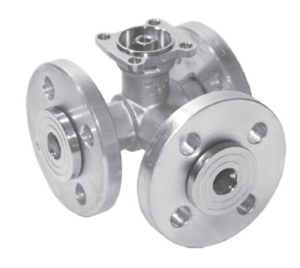 Регулирующий шаровой кран BELIMO R7040R16-B3, трехходовой, с фланцами