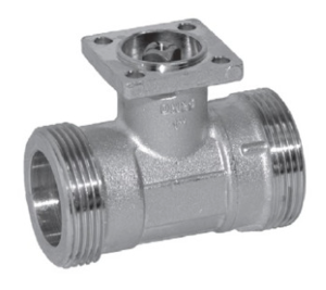 Запорный шаровой кран BELIMO R440, двухходовой, с внешней резьбой