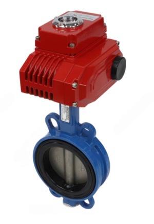 Затвор поворот чуг EPDM Ду100 Ру16 эл/п 230В д/нерж Benarmo 1