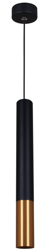 Подвесной светодиодный светильник Reluce 16032-0.9-001IL LED5W BK+GD