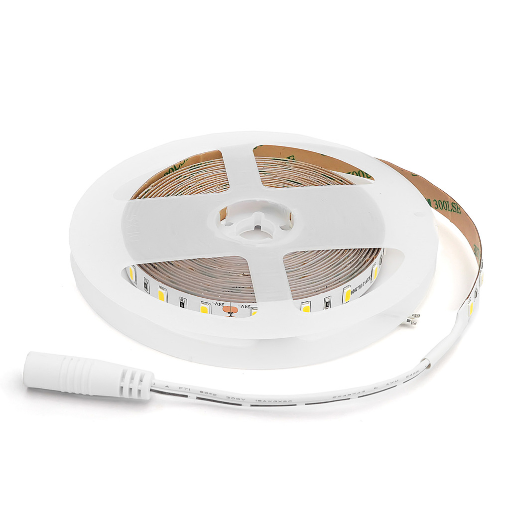 Светодиодная лента Apeyron 22W/m 60LED/m 5630SMD дневной белый 5M 00-322 купить с доставкой по РФ
