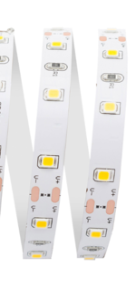 Светодиодная лента Apeyron 4,8W/m 60LED/m 3528SMD теплый белый 5M 00-03 купить с доставкой по РФ