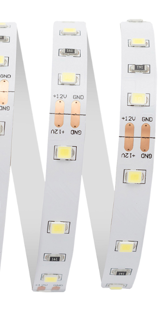 Светодиодная лента Apeyron 4,8W/m 60LED/m 3528SMD холодный белый 5M 10-10 купить с доставкой по РФ