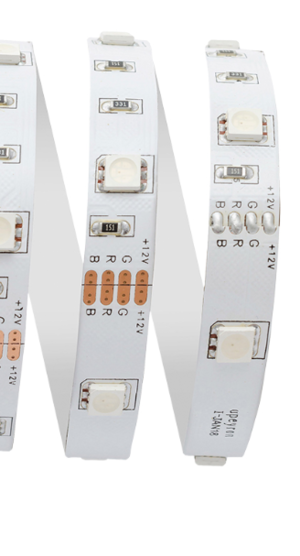 Светодиодная лента Apeyron 7,2W/m 30LED/m 5050SMD разноцветная 5M 00-38