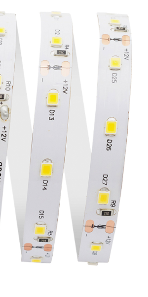 Светодиодная лента Apeyron 8W/m 60LED/m 2835SMD теплый белый 5M 00-120